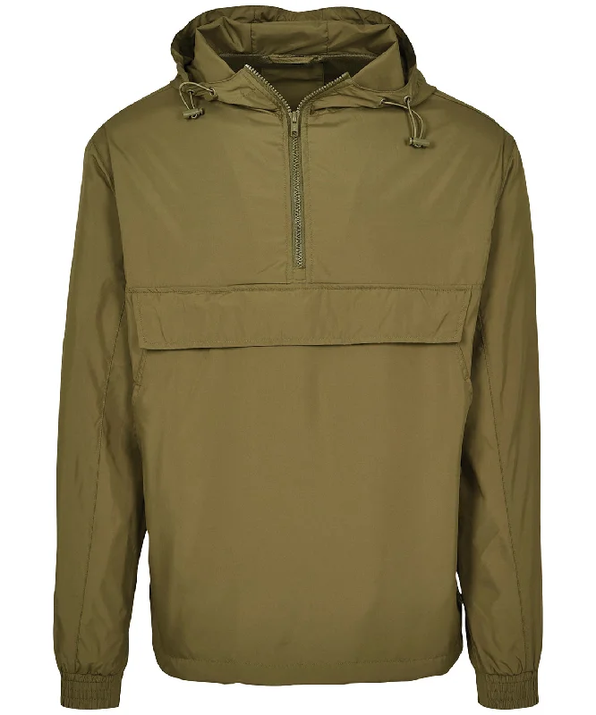 Olive - Basic pullover jacket