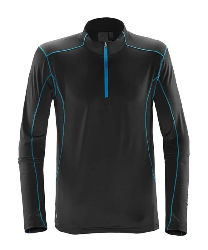 Black/Electric - Pulse fleece pullover