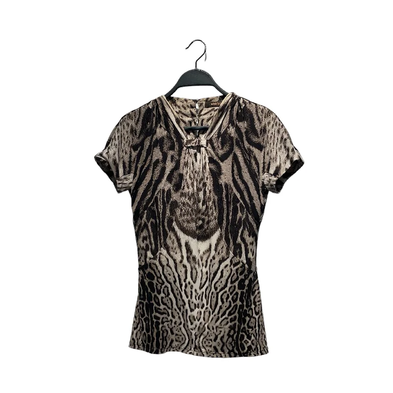 roberto cavalli/Blouse/40/Animal Pattern/Nylon/BRW/