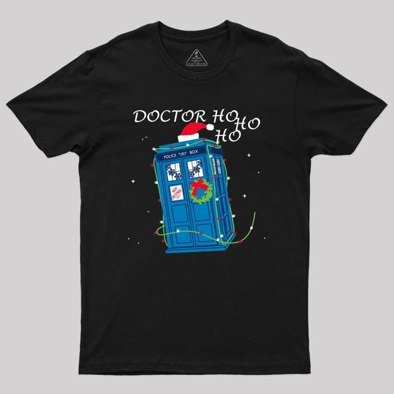 Doctor Ho Ho Ho Geek T-Shirt