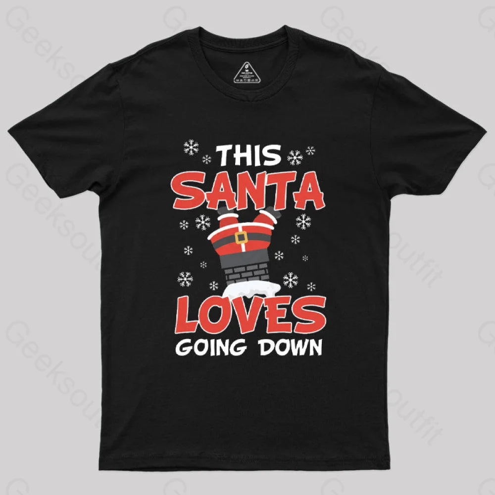 Naughty Santa Funny T-Shirt