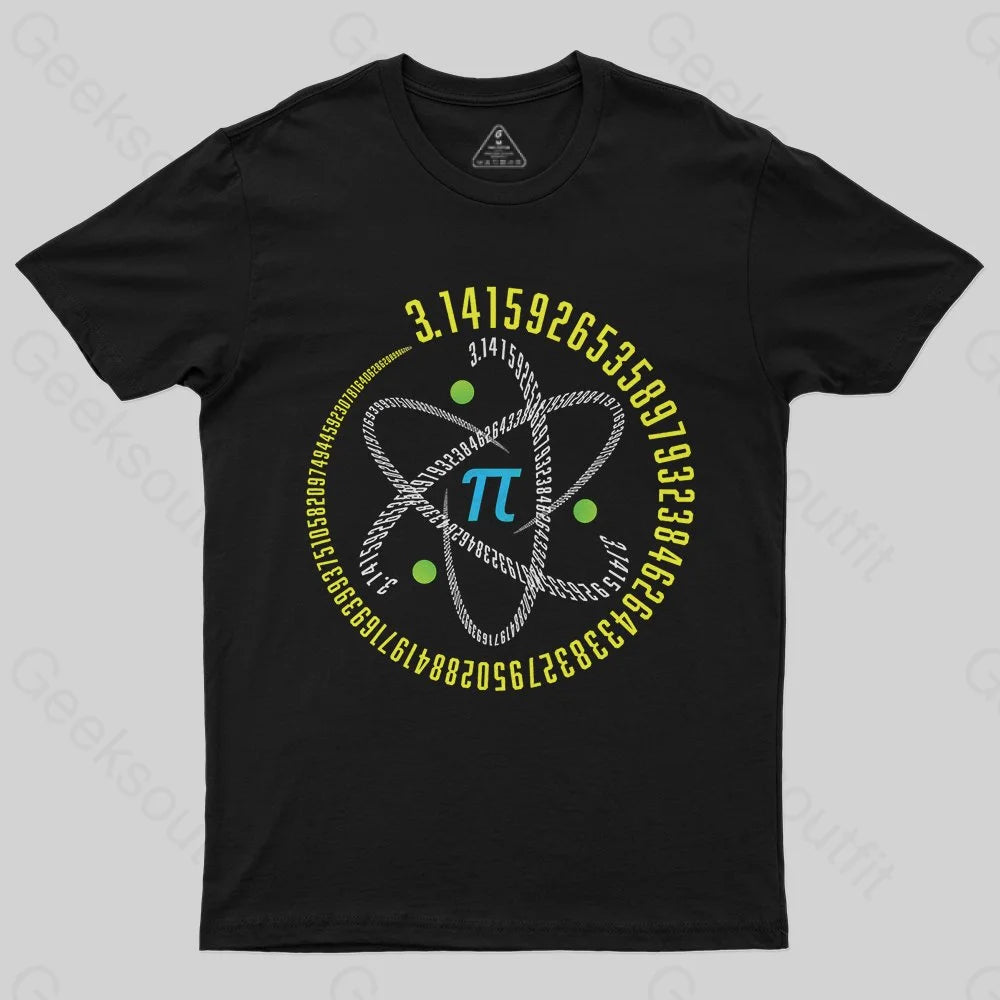 Pi Number Atom STEM T-Shirt