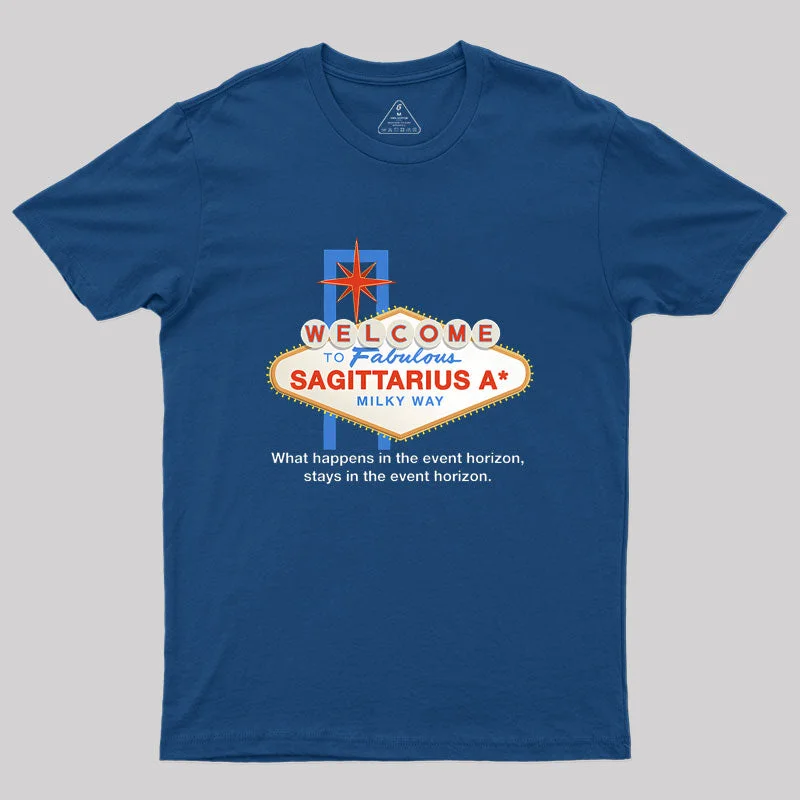 Sagittarius A - Black Hole Geek T-Shirt