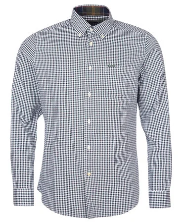 Padshaw Tailored Gingham Shirt (Green)