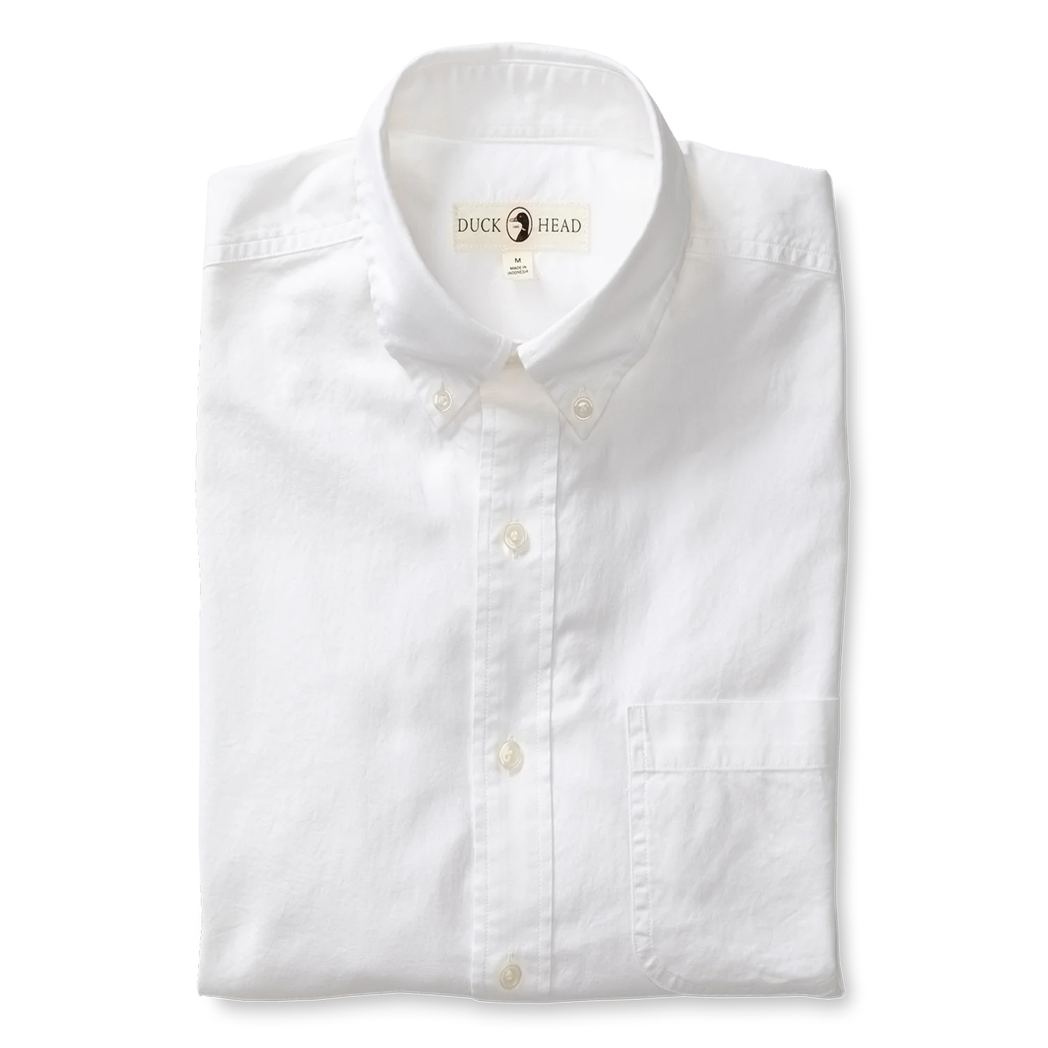 Cotton Oxford Sport Shirt (White)