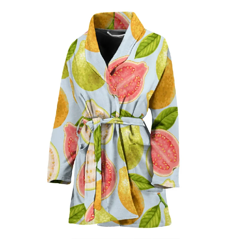 Guava Design Pattern Women'S Bathrobe